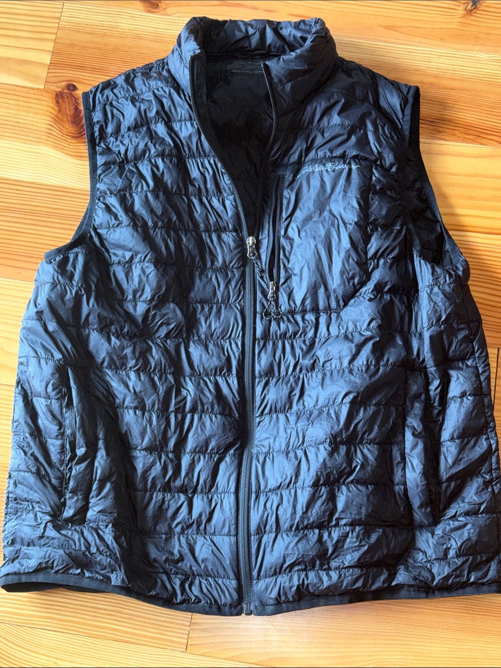 Eddie Bauer Down Quilted Vest in Black
